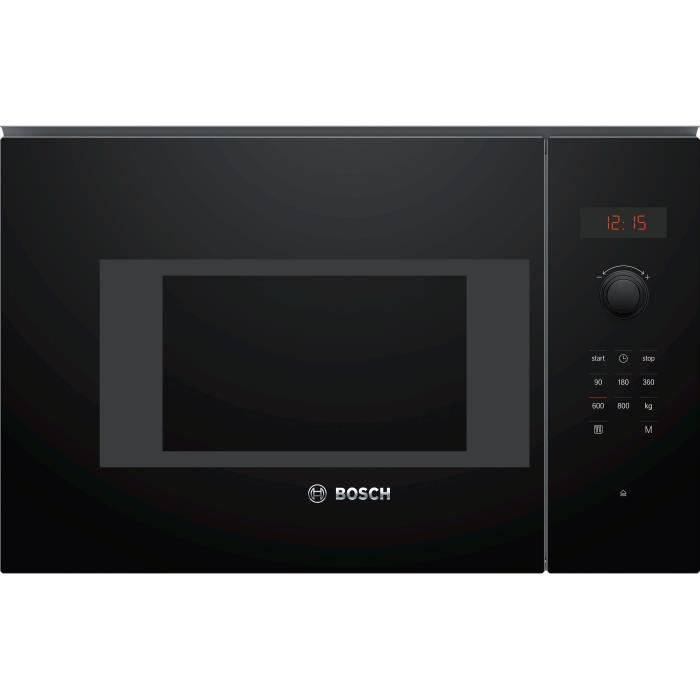 BOSCH Inbouw Magnetron BFL523MB1F - Zwart - 20 L - 7 Automatische Programma's SER4-0