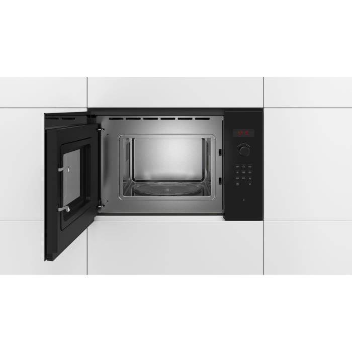 BOSCH Inbouw Magnetron BFL523MB1F - Zwart - 20 L - 7 Automatische Programma's SER4-3