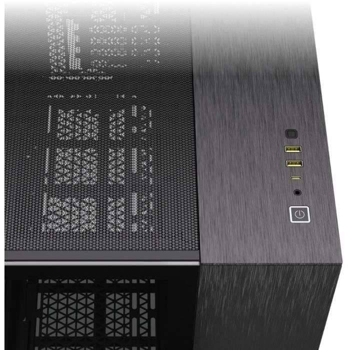 PC-behuizing - CORSAIR - CC-9011287-WW - 2500X - mATX - PC-behuizing - Zwart/Obsidiaan aluminium-1