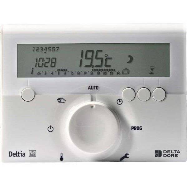 DELTA DORE Thermostaat Deltia 8.03 programmeerbare radio
