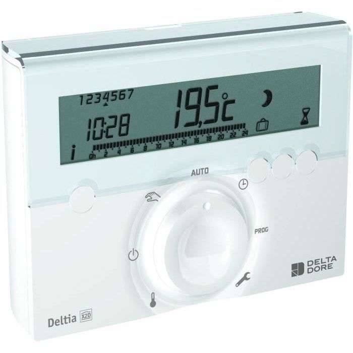 DELTA DORE Thermostaat Deltia 8.03 programmeerbare radio-1