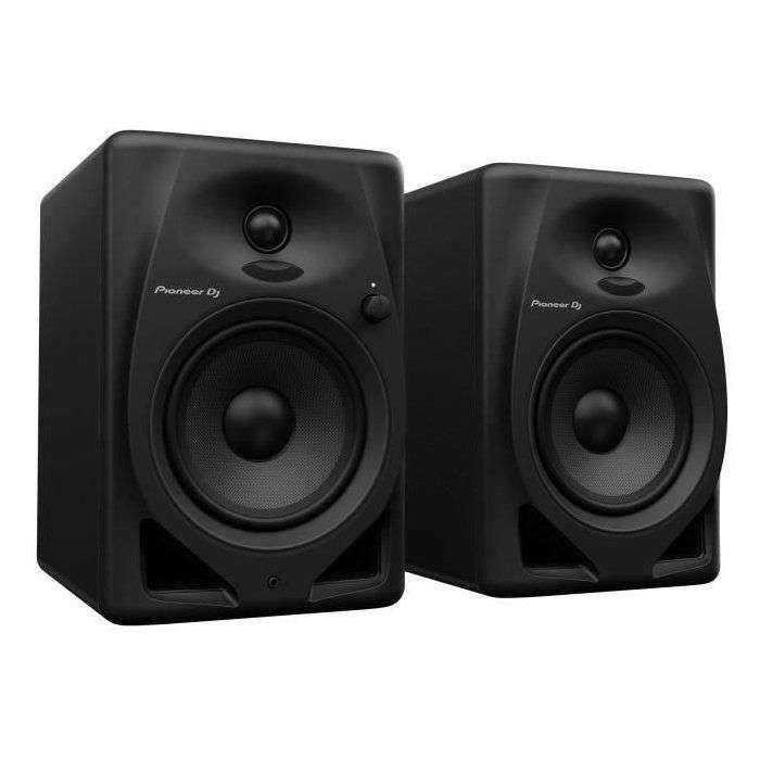 Paar Pioneer DJ DM-50D monitoring speakers - Bass Reflex - 2x25W - DJ of Productiemodus - Zwart-0