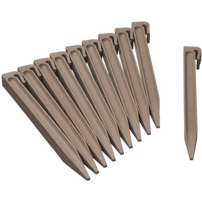 NATURE Tuinrandankers - 26,7 x 1,9 x 1,8 cm - Taupe Beige-0