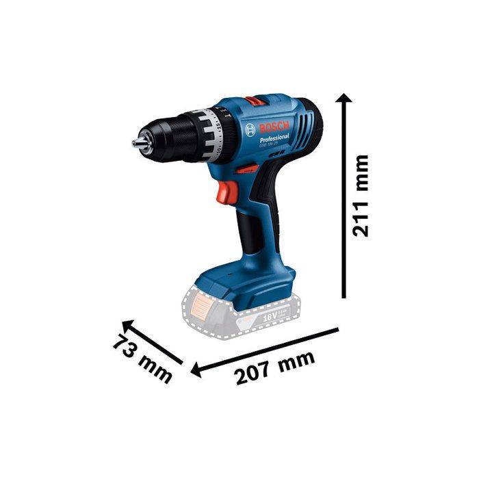 BOSCH PROFESSIONAL Accuboormachine - GSB 18V-25 - 2 x GBA 2.0Ah Accu's + GAL 18V-40 L Lader-2