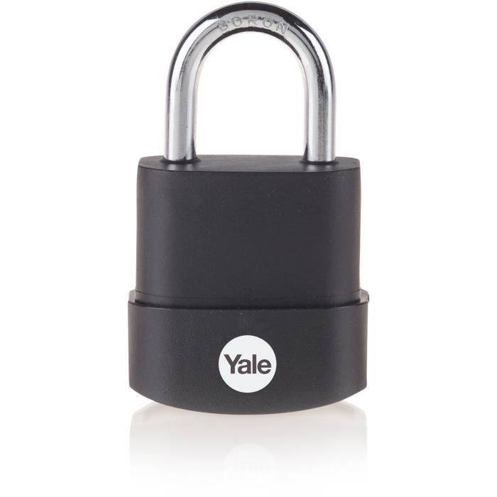 YALE Hoogbeveiligd Hangslot - Rolled Steel - Boron Haak - 3 Sleutels-0