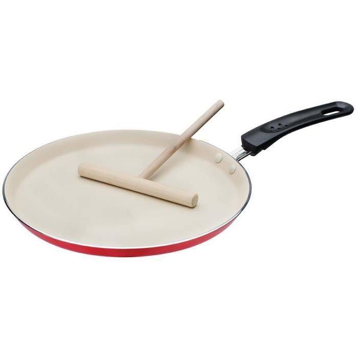 Pannenkoekenmaker met Spatel - GSW - 456715 - Aluminium - 26 cm - Inductie Geschikt-3