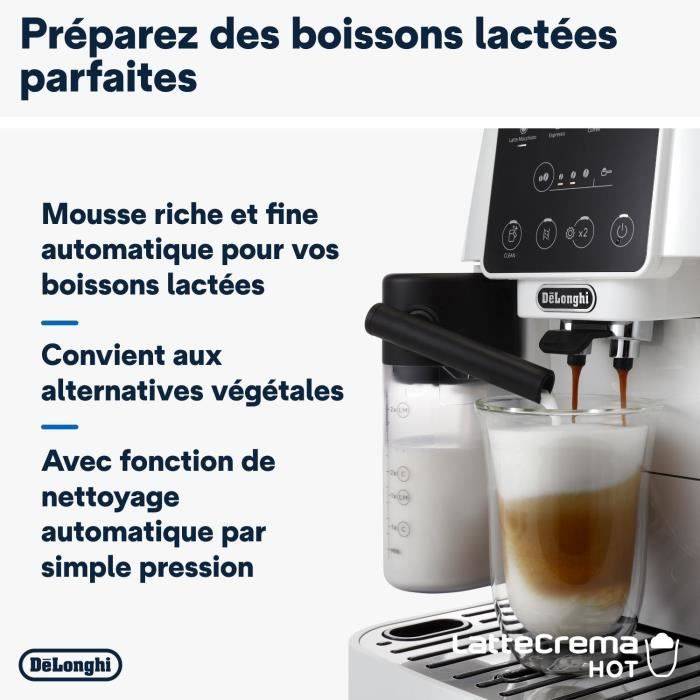 De'Longhi Espresso Machine - Magnifica Start - ECAM220.61.W - Maalfunctie - Wit RVS-3