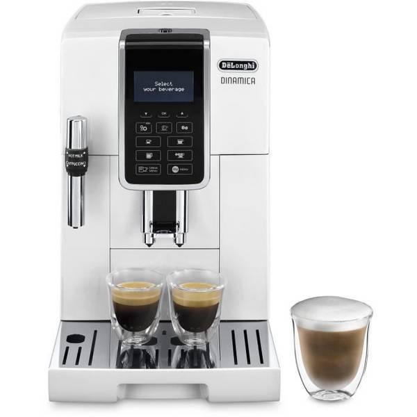 De'Longhi Dinamica ECAM350.35.W Espressomachine met Ingebouwde Molen - Wit