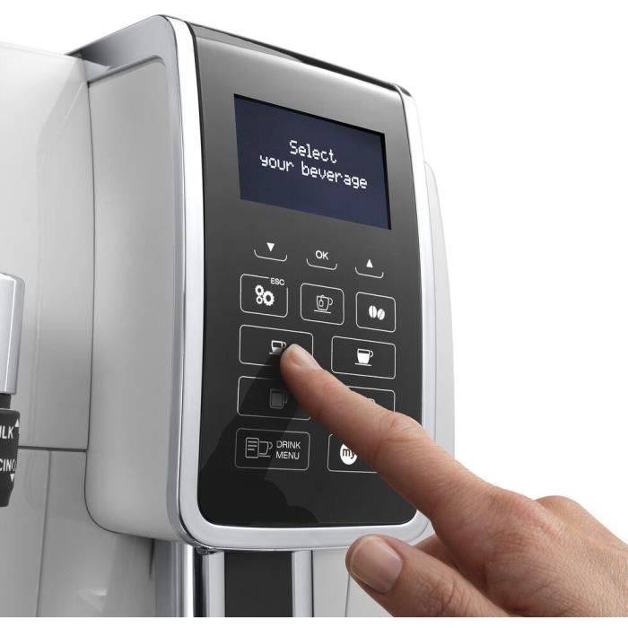 De'Longhi Dinamica ECAM350.35.W Espressomachine met Ingebouwde Molen - Wit-1