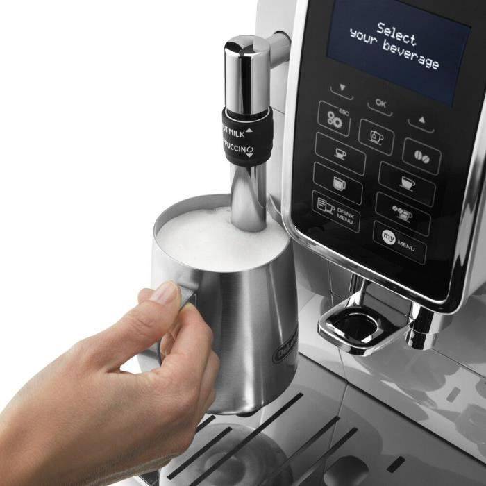 De'Longhi Dinamica ECAM350.35.W Espressomachine met Ingebouwde Molen - Wit-3