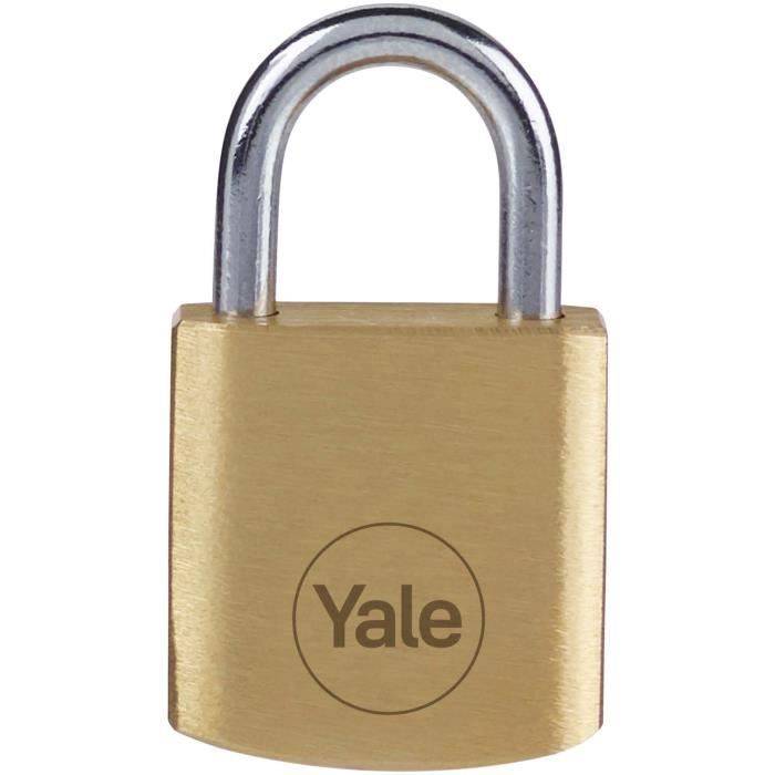 YALE Hangslot 20 mm - Y110B/20/111/4 - Stalen Haak - 3 Sleutels-0