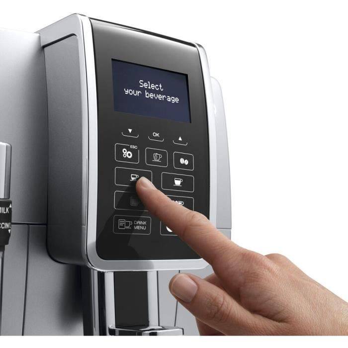 De'Longhi Dinamica ECAM350.35.SB Espressomachine met Molen - Zilver-2