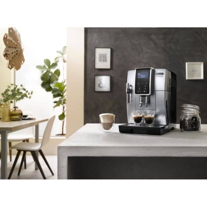 De'Longhi Dinamica ECAM350.35.SB Espressomachine met Molen - Zilver-3