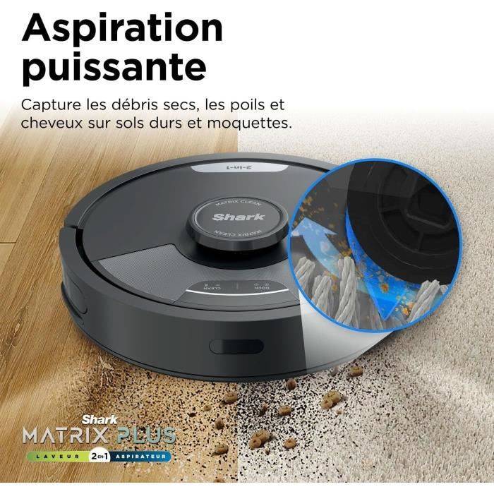 SHARK Matrix Plus RV2620WAEU - 2-in-1 Robotstofzuiger en Mop - Automatische Leegloop - Optimale Dekking-2