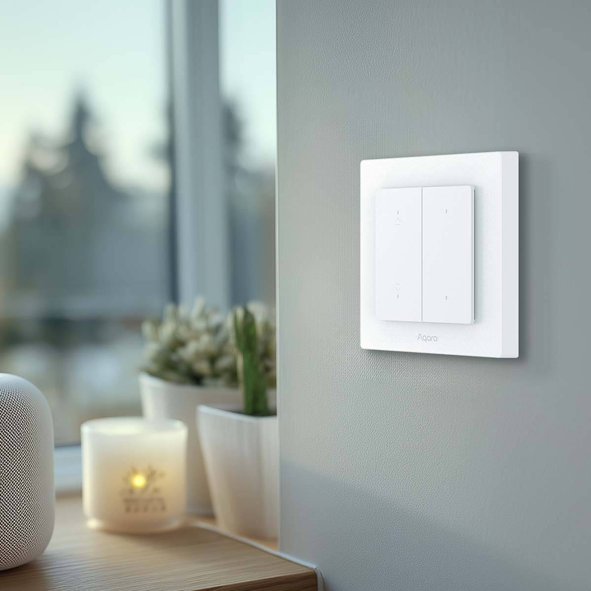 AQARA SMART GOME SHUTTER SWITCH G2/DS-K02D-3