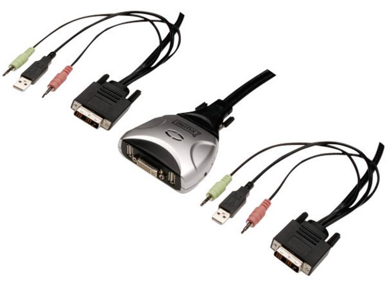 Digitus 2-poorts DVI USB KVM-Switch