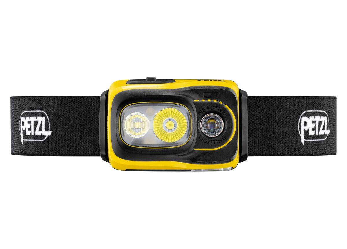 Petzl E810AB00 SWIFT RL Stirnlampe schwarz/gelb (E810AB00)-1
