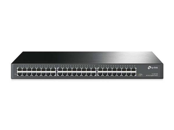 TPL TP-Link TL-SG1048 netwerk-switch Unmanaged Gigabit Ethernet (10/100/1000) 1U Zwart
