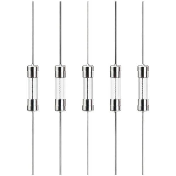 VLTG Glaszekering 5x20mm - Soldeerdraad - 4A - T (Traag) - 5 stuks