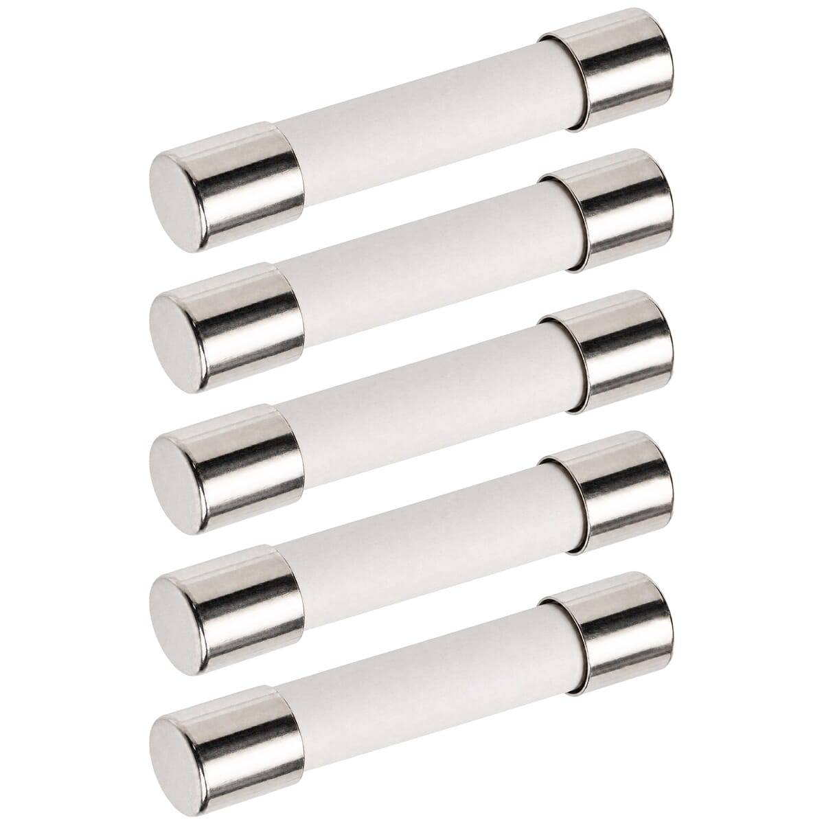 VLTG Keramische Zekering 15A/250V - 6.3x32mm - F (Snel) - 5 stuks-0