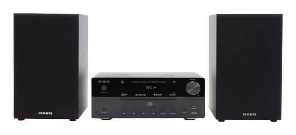 AWA Aiwa MSBTU-550 home audio systeem Home audio-microsysteem 50 W Zwart