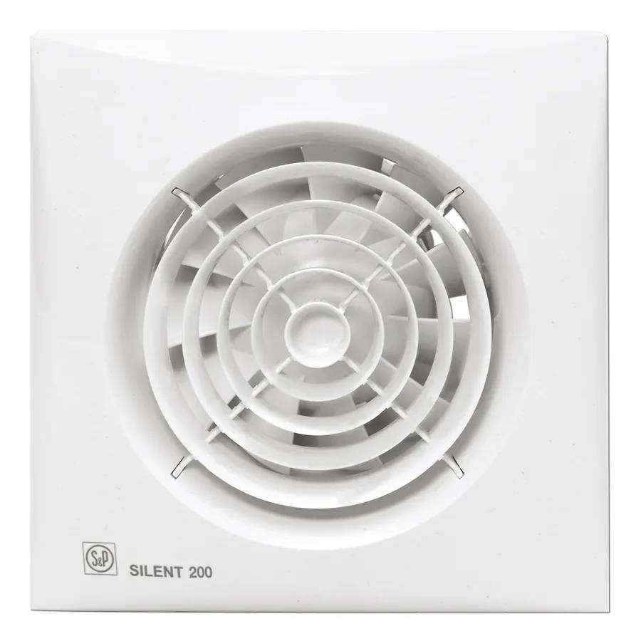 Silent 200 CHZ Ventilator 180m³ - wit-0