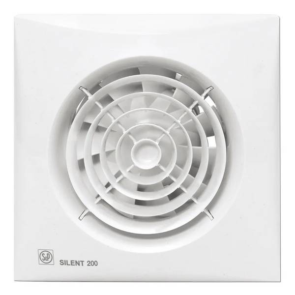 Silent 200 CRZ Ventilator 180m³  - wit