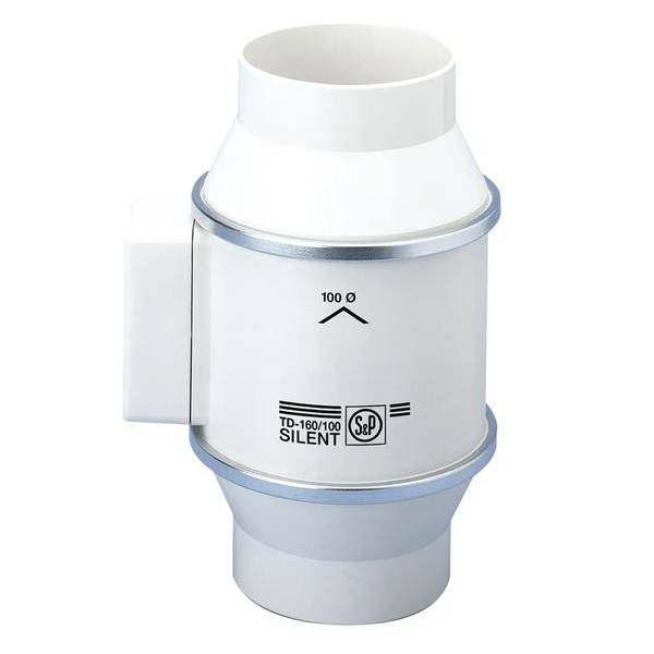 Buisventilator   TD160-100N - wit