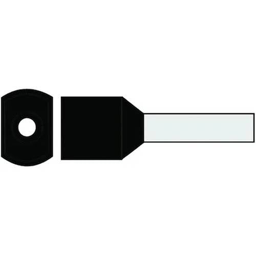 Adereindhuls twin 1.5mm² zwart - 250 - stuk(s)-0