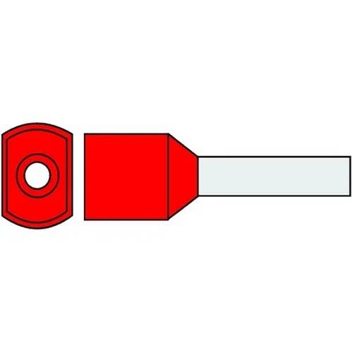 Adereindhuls twin 1mm² rood - 500 - stuk(s)-0
