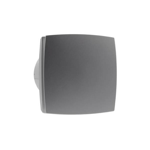 Toilet / badkamerventilator ALU LDT100 met instelbare timer - aluminium