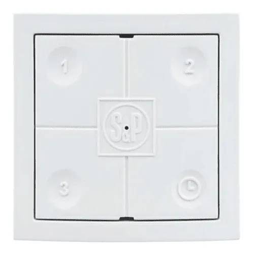 RF afstandsbediening t.b.v. OZEO woonhuisventilator 46271 - wit-0