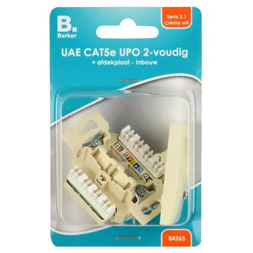 Afdekplaat UPO 2V data crème - creme-0