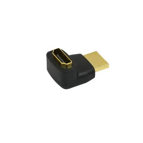 Adapter HDMI male/female UP - 1 - stuk - zwart-0
