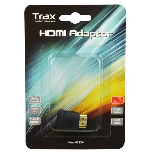 Adapter HDMI male/female UP - 1 - stuk - zwart-1