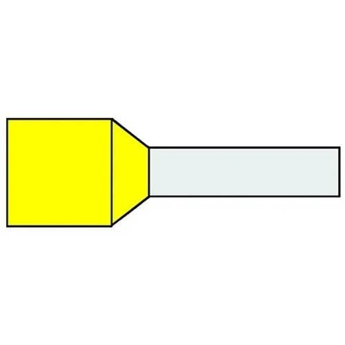 Adereindhuls 6mm² geel - 100 - stuk(s) - geel-0