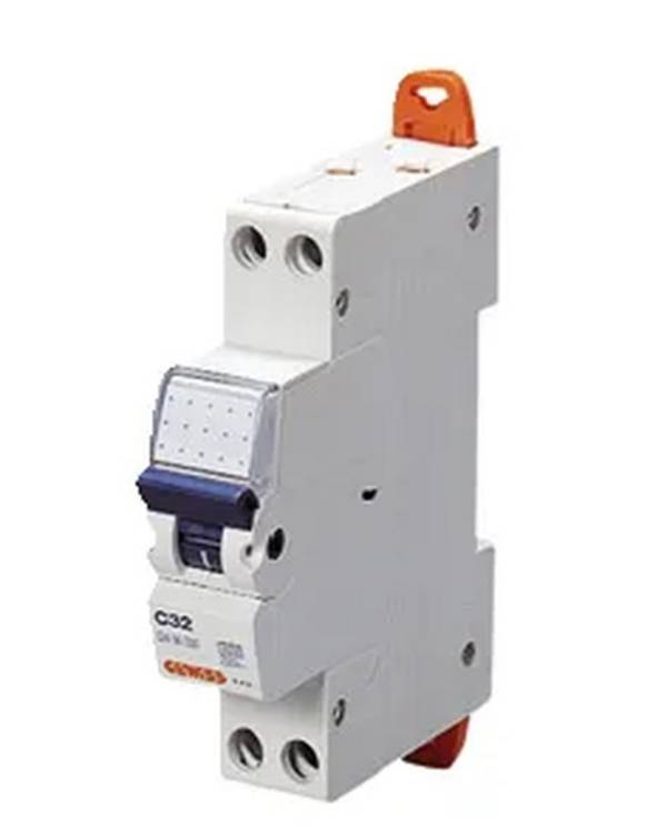 Automaat C20A 1P+N 6kA - grijs