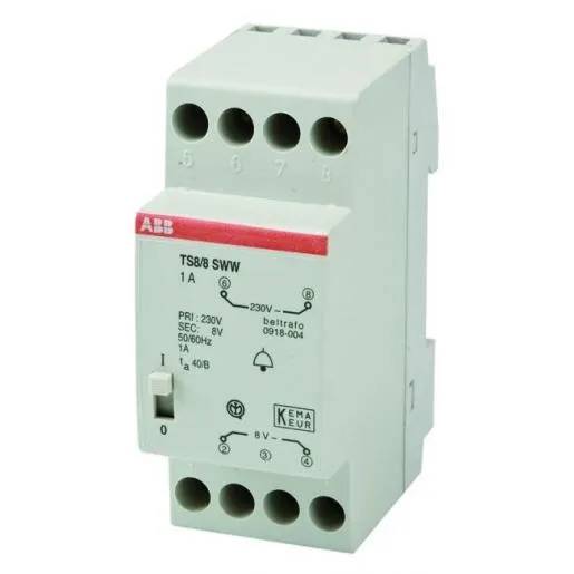 Beltrafo schroefbaar 1A 8V - grijs-0