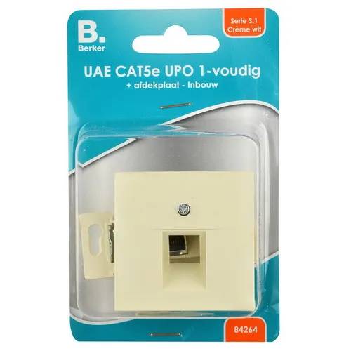 Afdekplaat UPO 1V data crème - creme-0