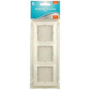 S.1 afdekraam 3V wit/wit - 1 - stuk