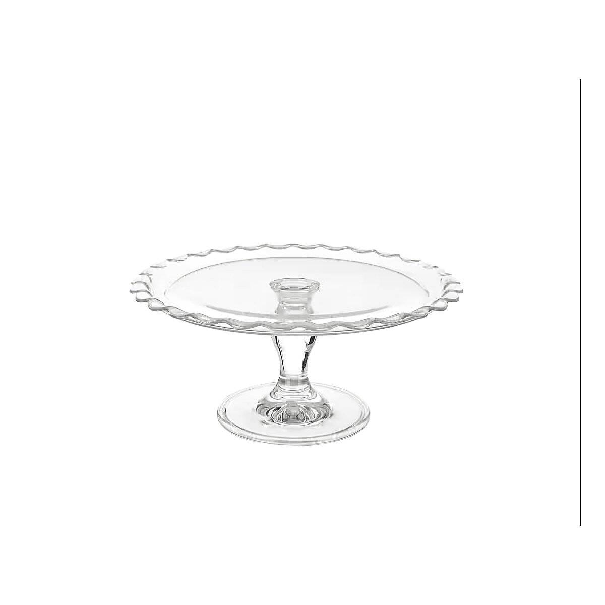 Pasabahce Petite Patisserie Serveerschaal met deksel - 26,5 x 26 cm-1