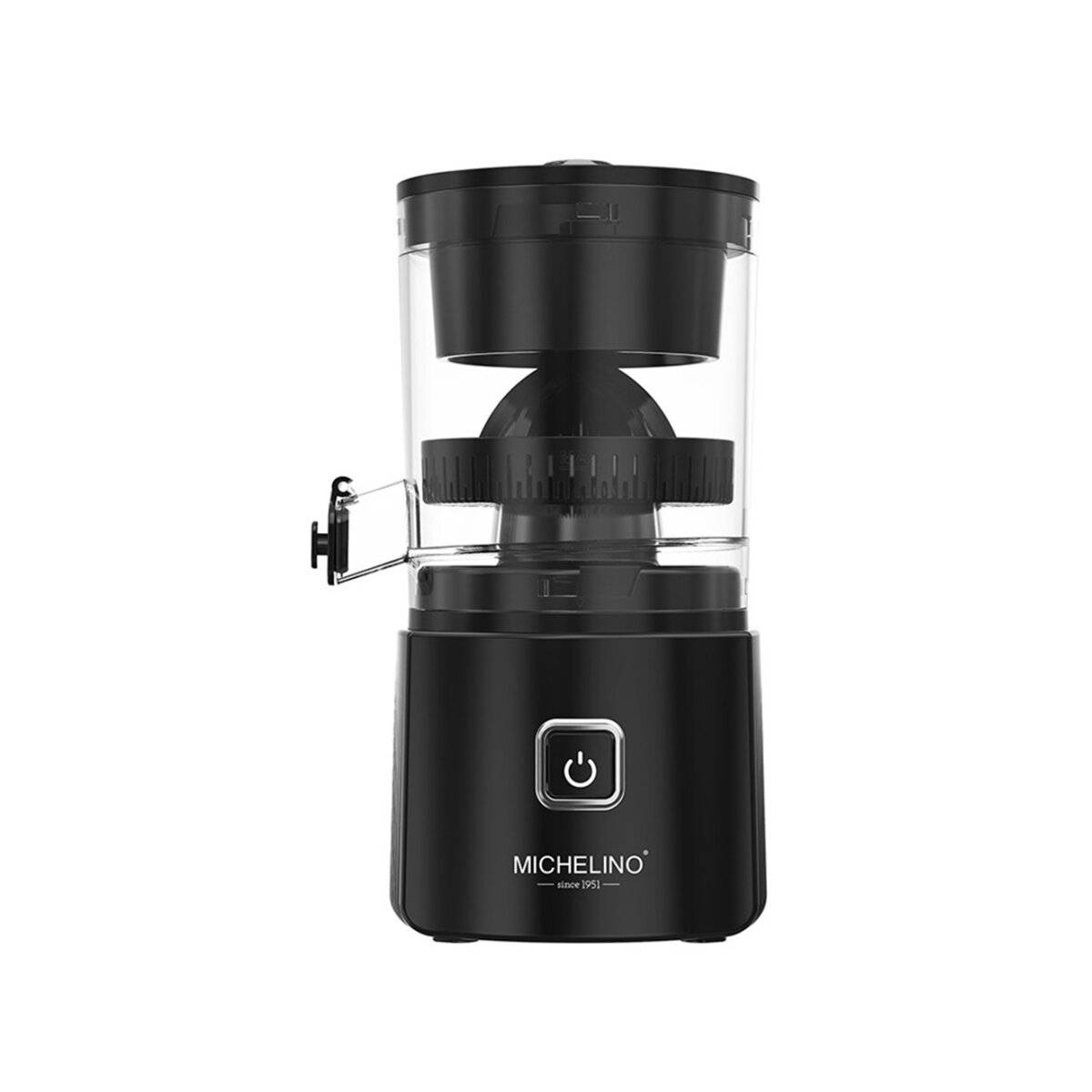 Elektrische mini-sapcentrifuge 220 ml voor sinaasappels en citroenen - Zwart-0