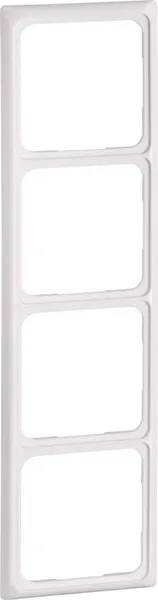 STANDARD afdekraam Inline 4-voudig levend wit-0