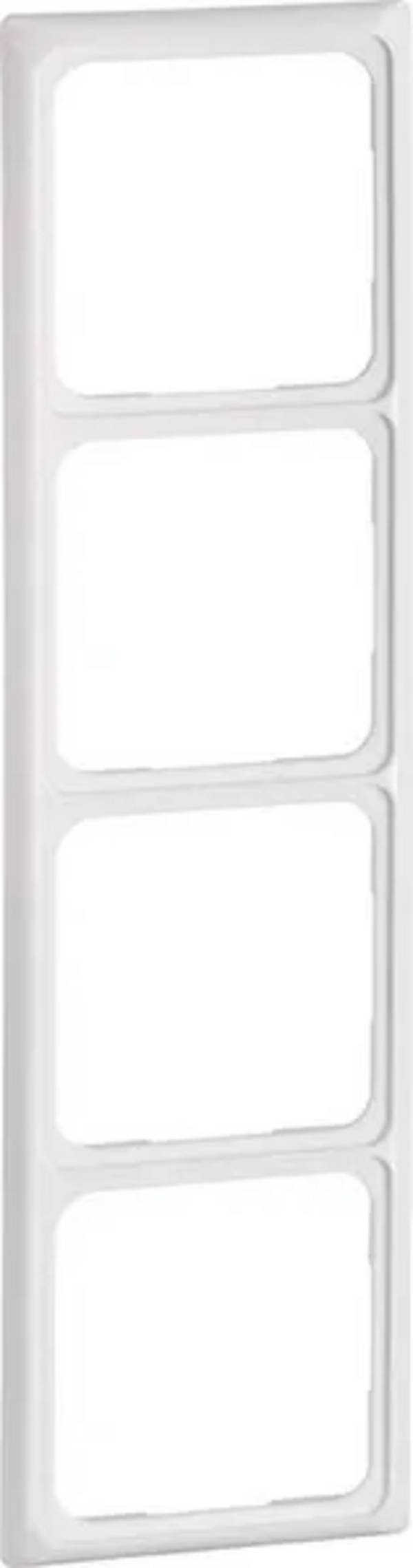 STANDARD afdekraam Inline 4-voudig levend wit