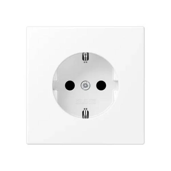 WCD RA 1-voudig inbouw LS mat wit