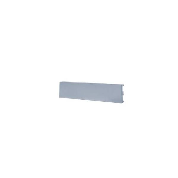 ULTRA Metal blindplaat afdekkap tbv drukknoppen - aluminium