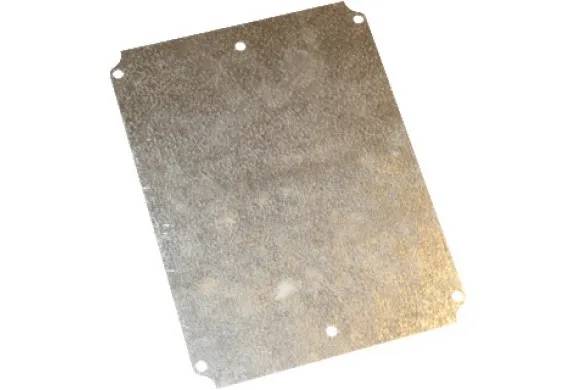 Montageplaat 208x258mm verzinkt plaatstaal - metaal-0