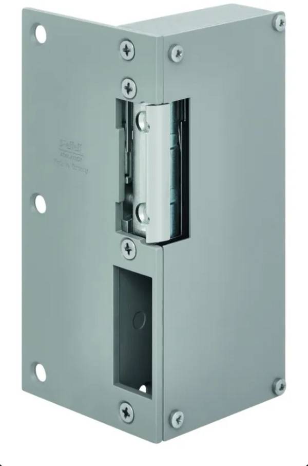 118 10-24V AC/DC opb. elektrisch deurslot deuropener - grijs
