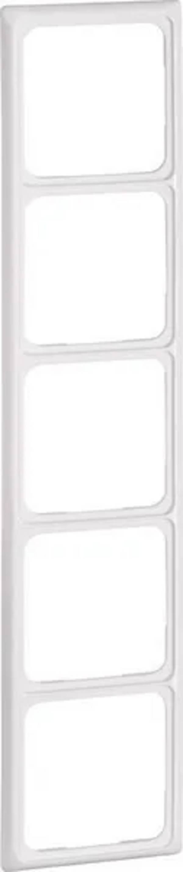 STANDARD afdekraam Inline 5-voudig levend wit