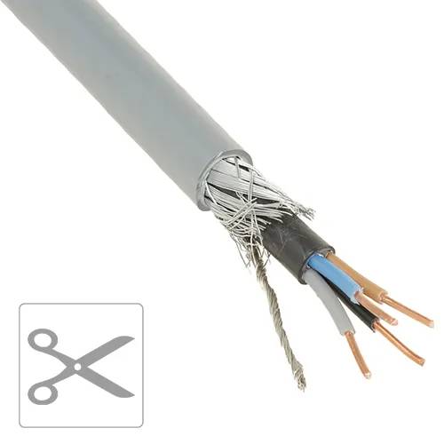 4 x 16 YMVK-AS Dca - Kniplengte - grijs-0